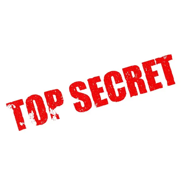 top secret - stamp